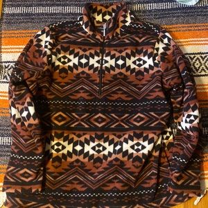 Cozy boho fleece